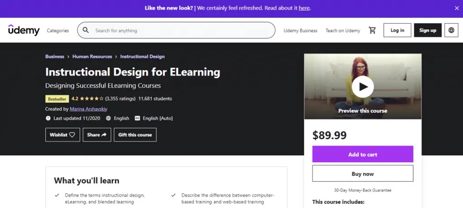 Instructional Design Udemy