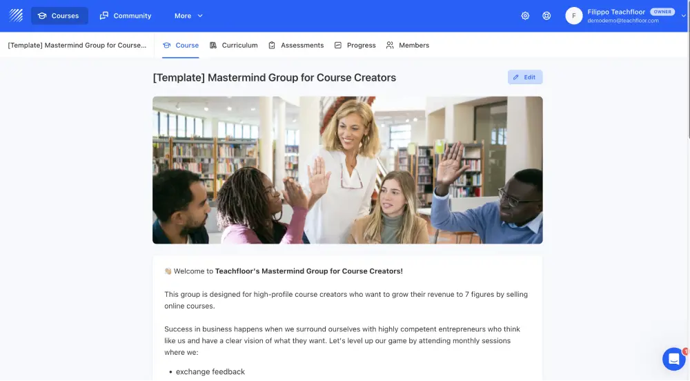 Mastermind Group with Teachfloor