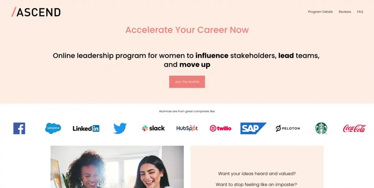 ascend - cohort based courses