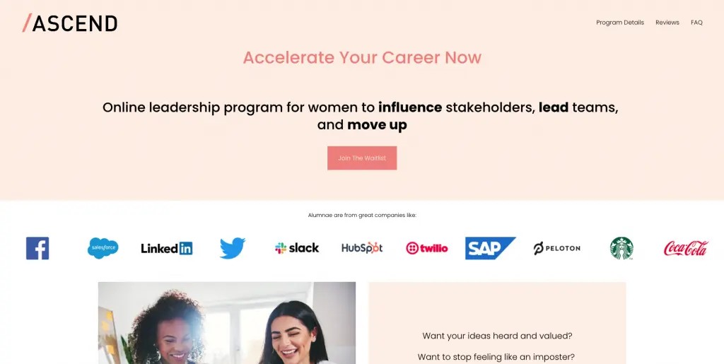 ascend - cohort based courses