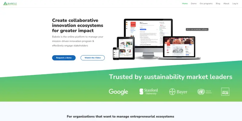 Software for Managing Startup Accelerator