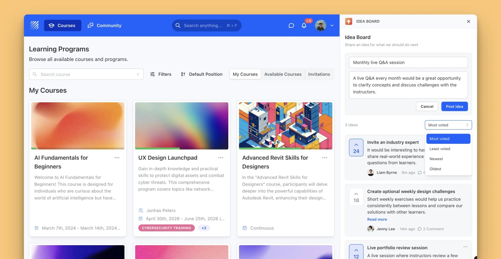 idea board app