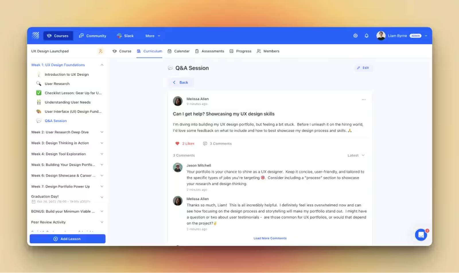 discussion forum