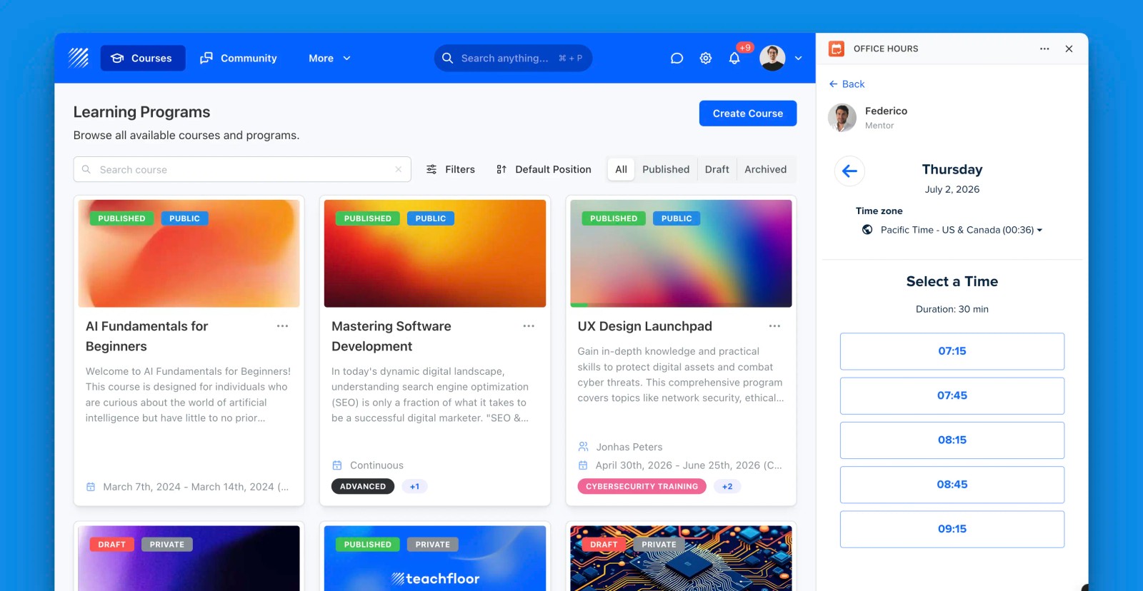 office hours app