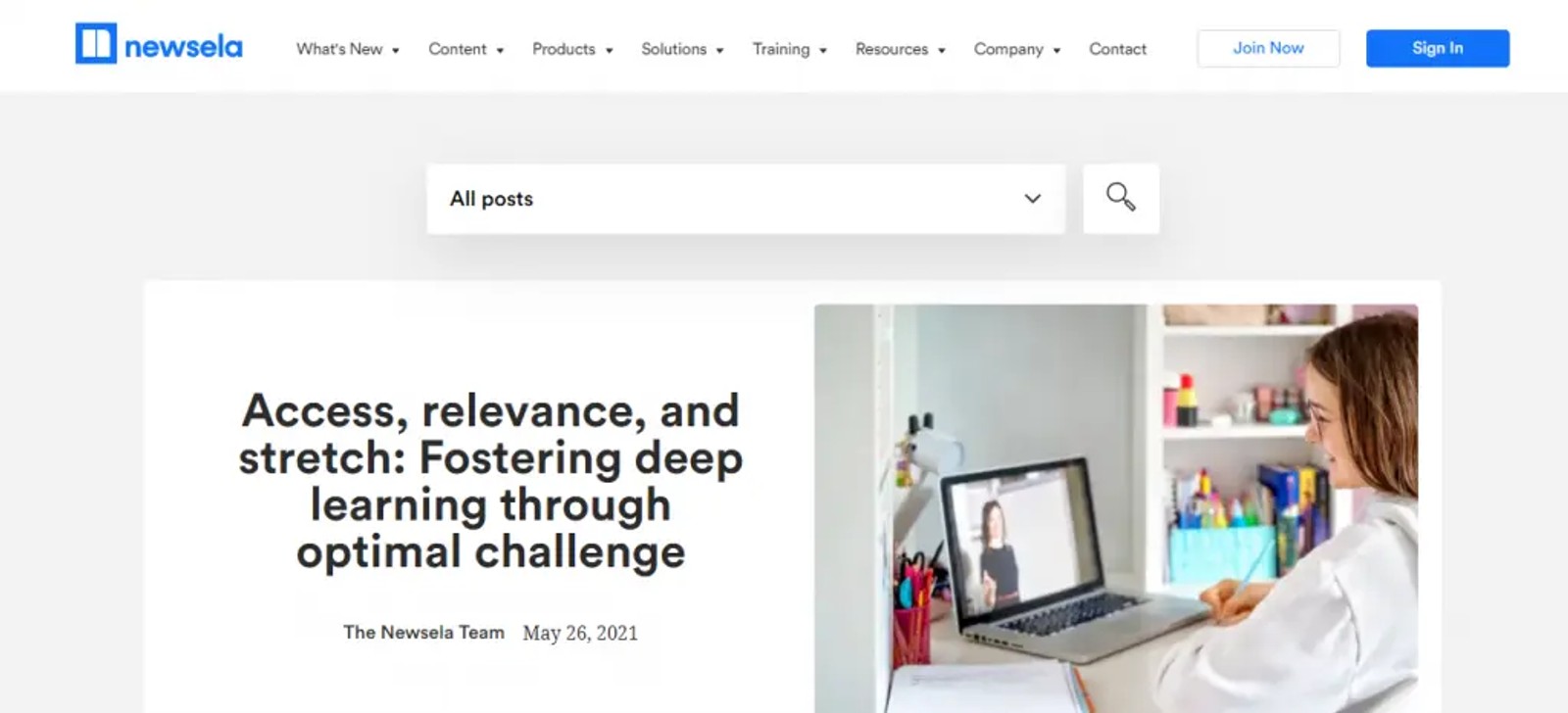 Newsela - EdTech blogs