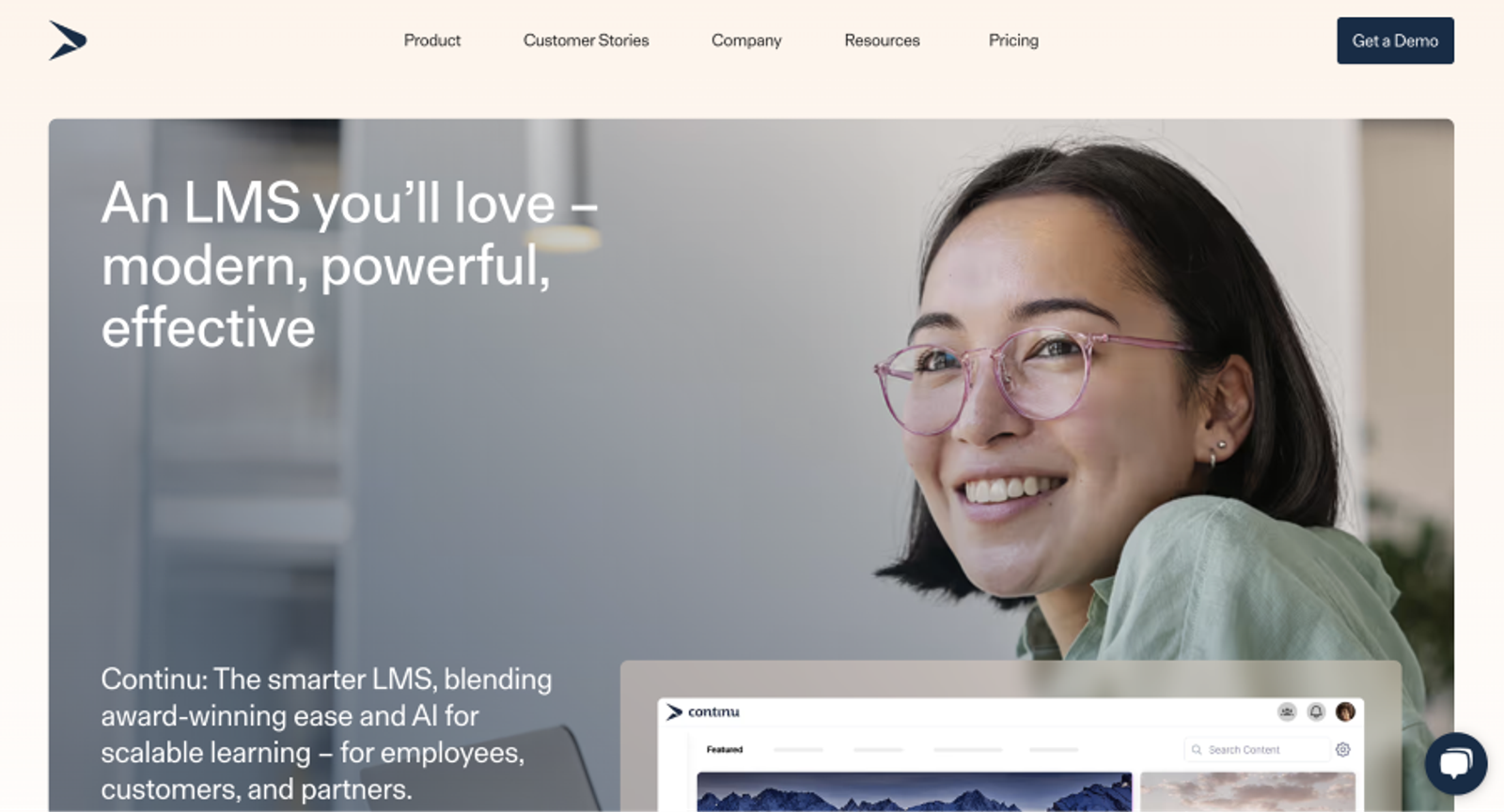 Continu interface