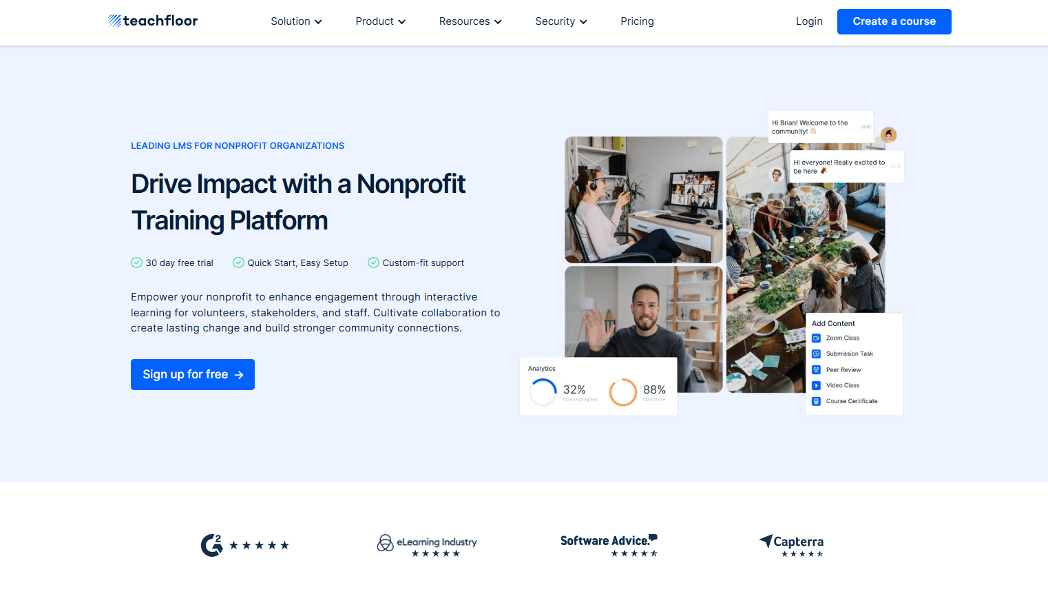 Teachfloor No Profits