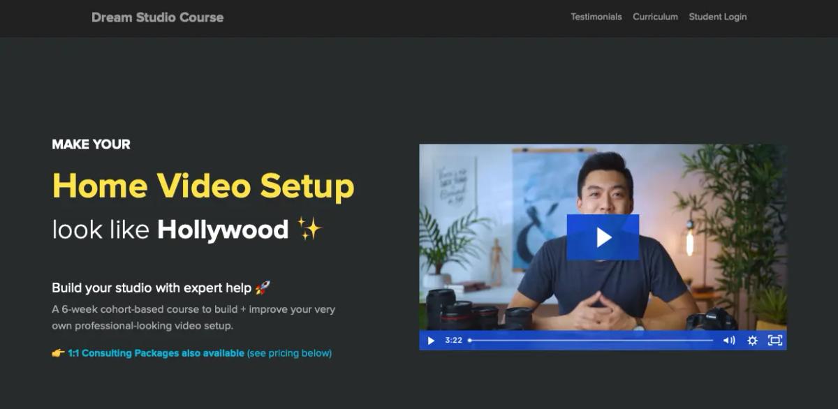 Dream Studio Course