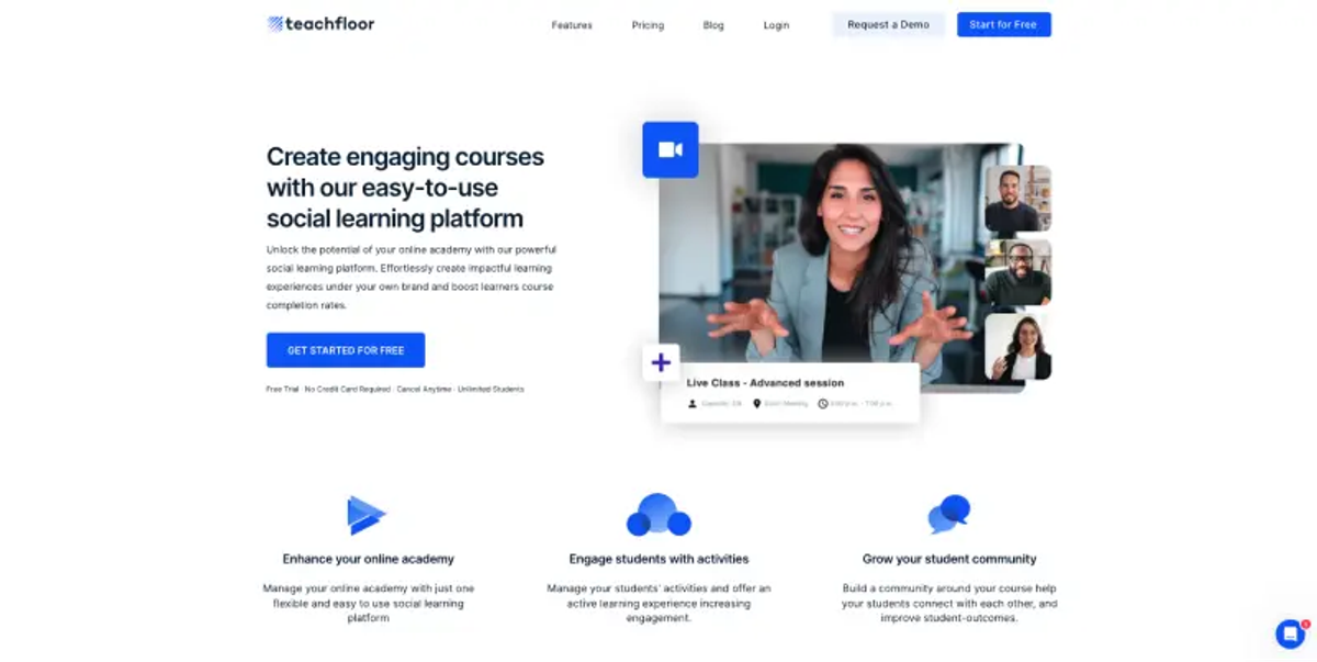 Teachfloor Social Learning Platform 