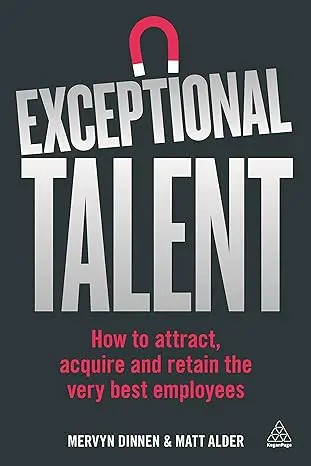 Exceptional Talent recruitment book cover by Dinnen and Alder