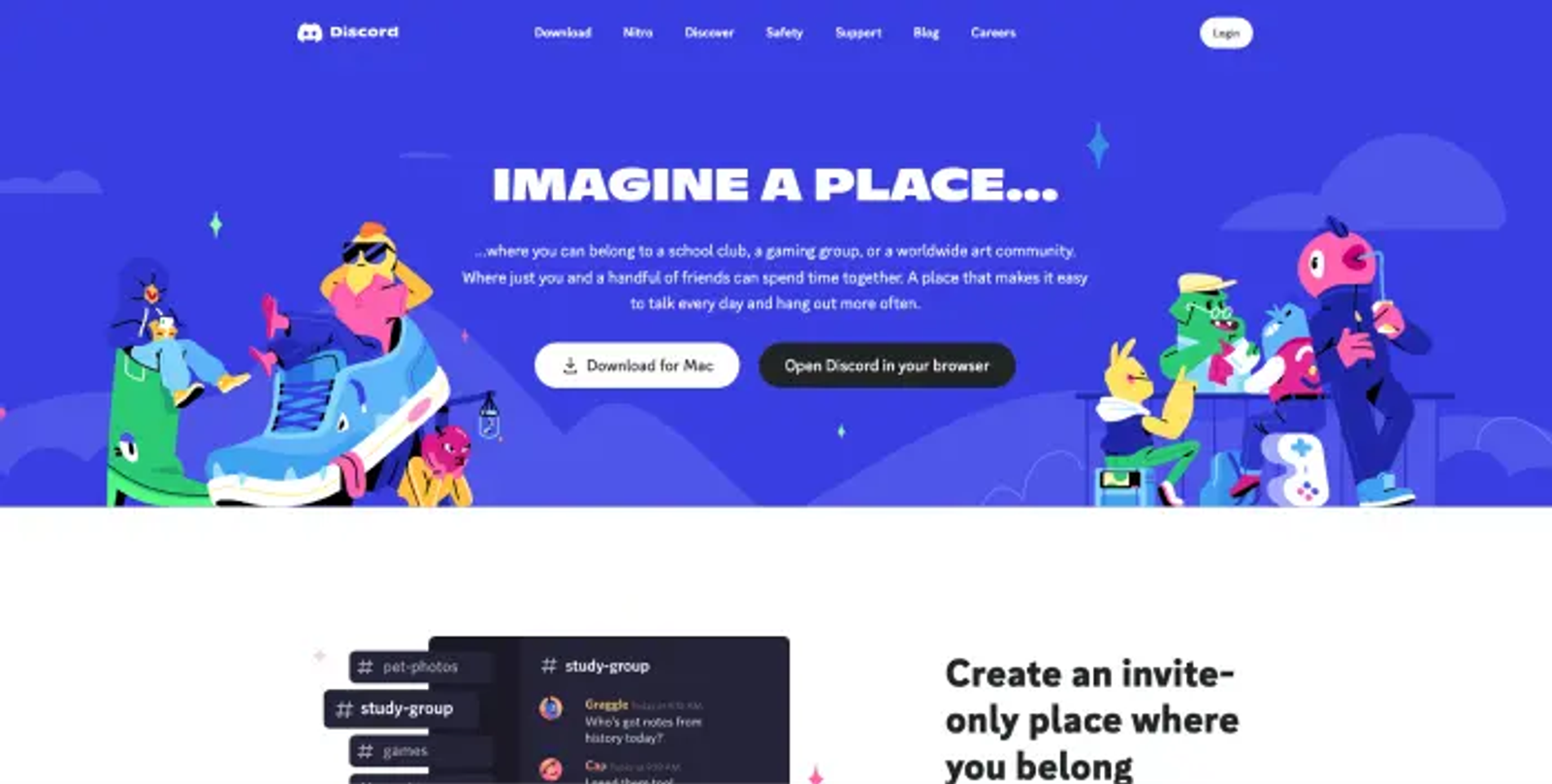 Discord interface — skool alternatives