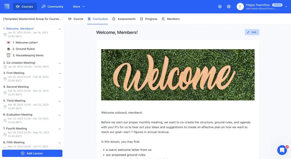 Mastermind Group with Teachfloor