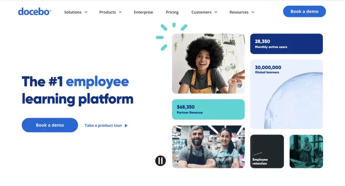 Docebo: Best Retail LMS for AI-Powered