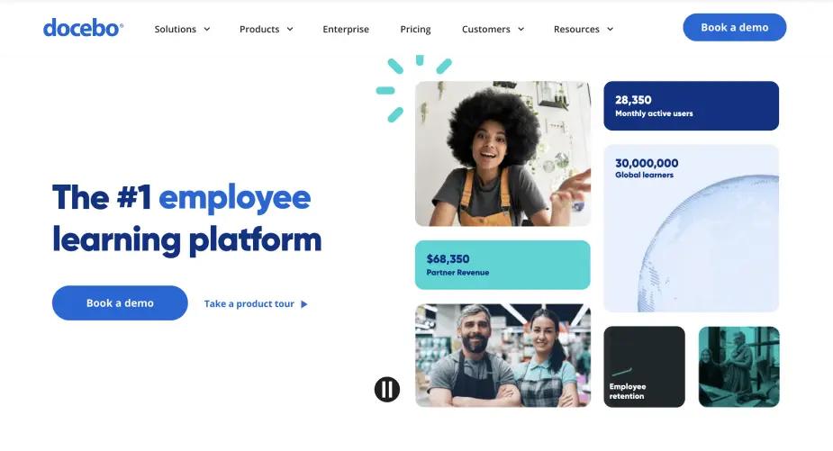 Docebo: Best Retail LMS for AI-Powered