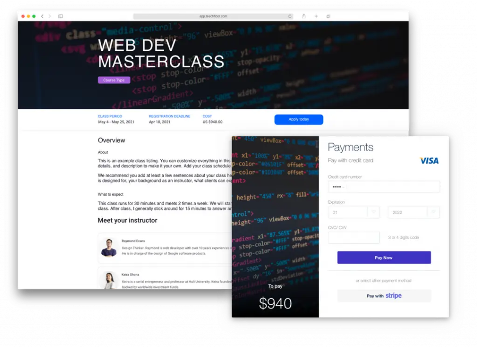 Teachfloor Online Bootcamp