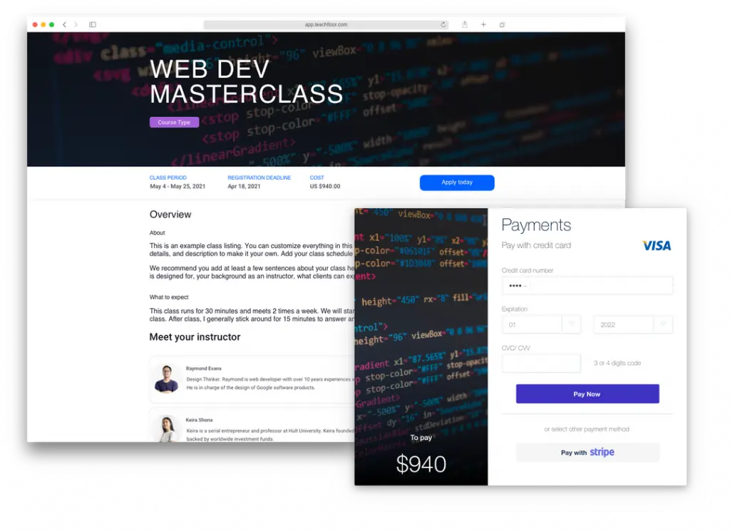 Teachfloor Online Bootcamp