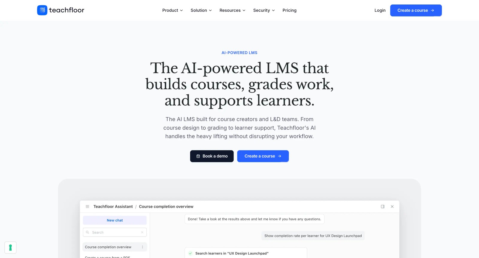 Teachfloor AI Curriculum Generator