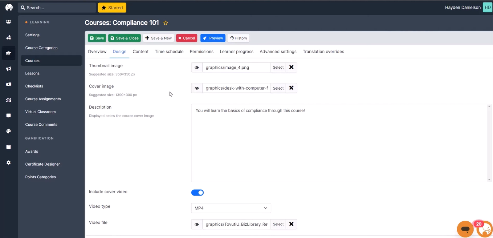 Brightspace authoring with adaptive learning paths and release conditions