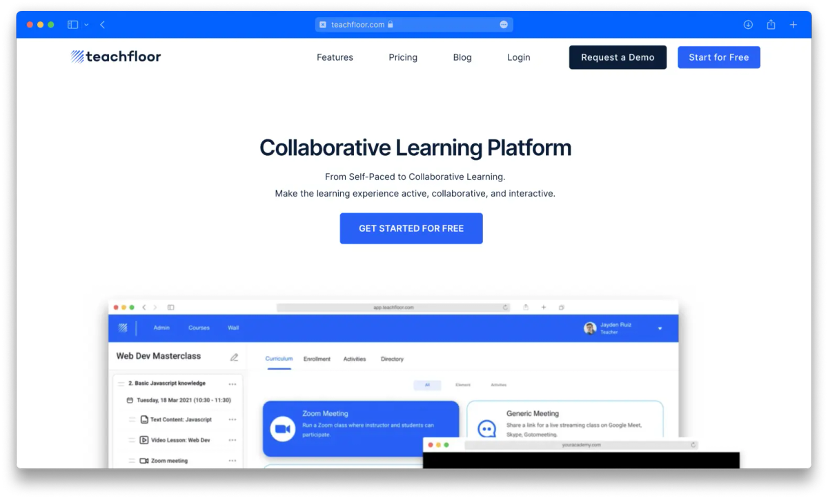 Teachfloor Best Collaborative Learning Tool