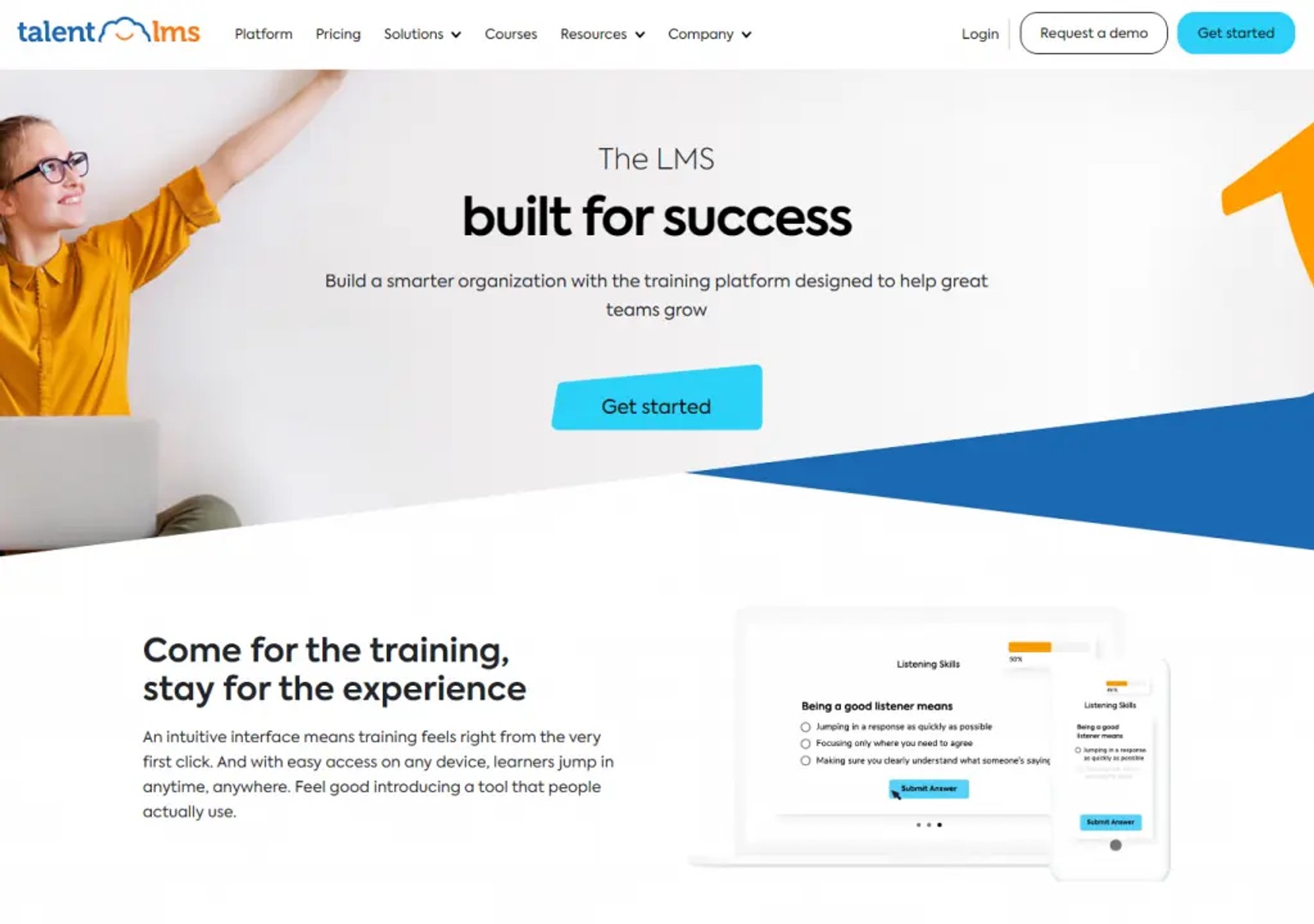 TalentLMS platform shown as a Gurucan alternative