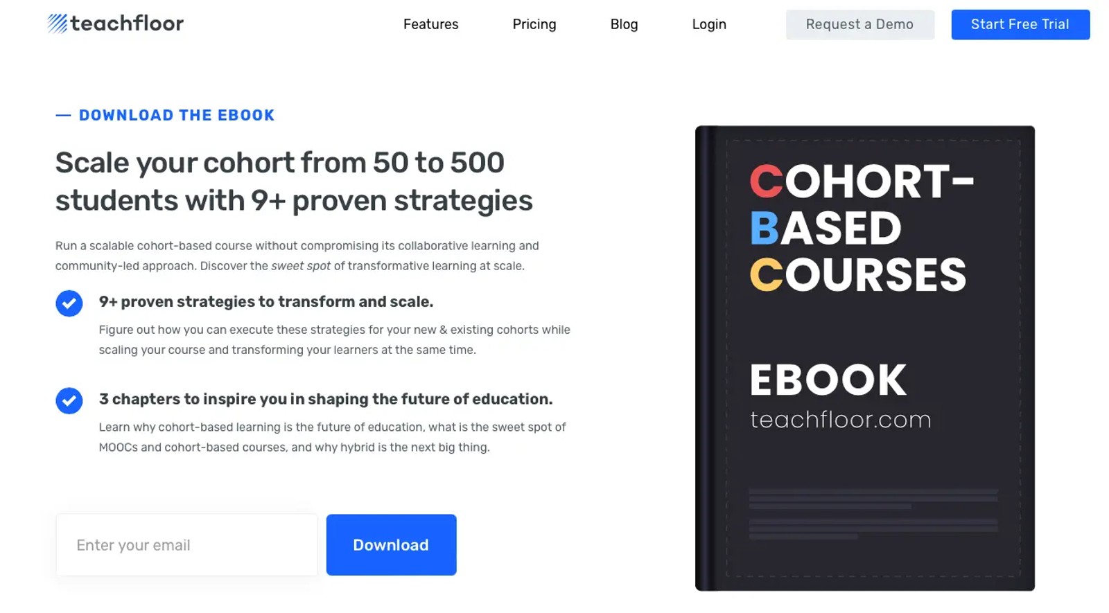 Cohort-Based Courses Ebook