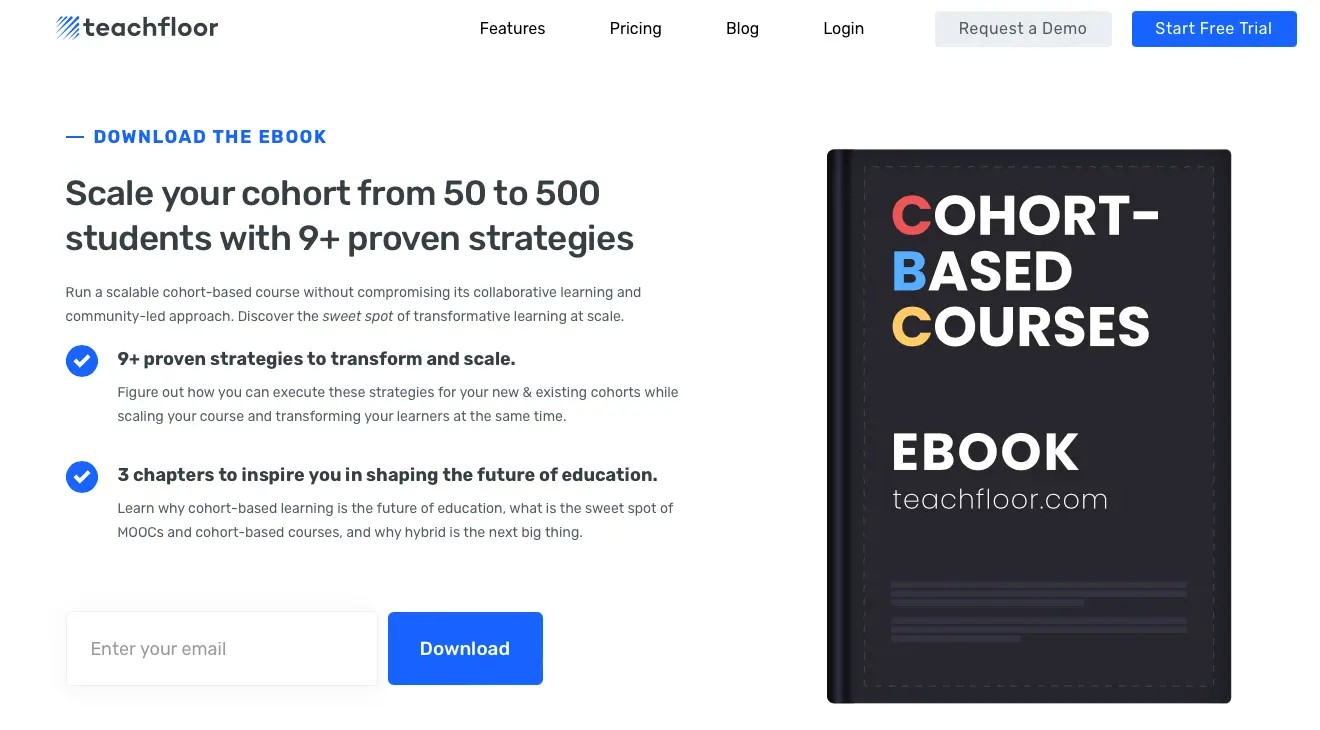 Cohort-Based Courses Ebook