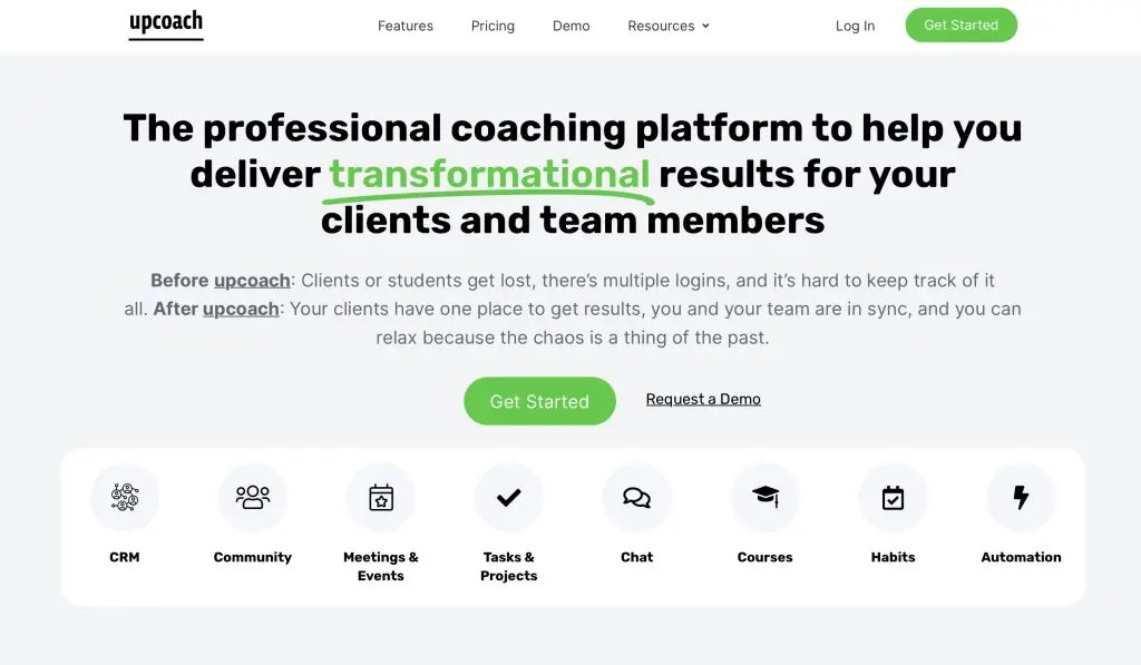 Upcoach as the best online coaching platform for any type of coaches