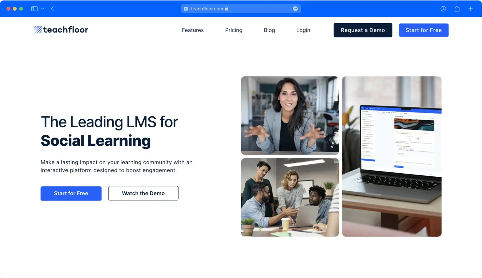 Teachfloor Social Learning Platform