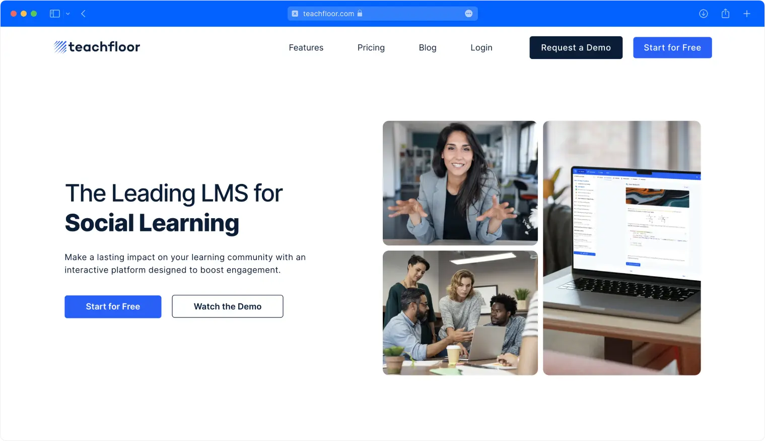 Teachfloor Social Learning Platform