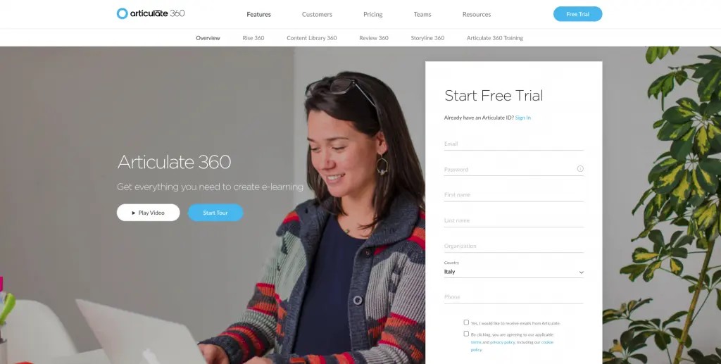 articulate Best Online Course Platforms