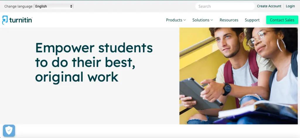 Turnitin is the third-best online plagiarism checker