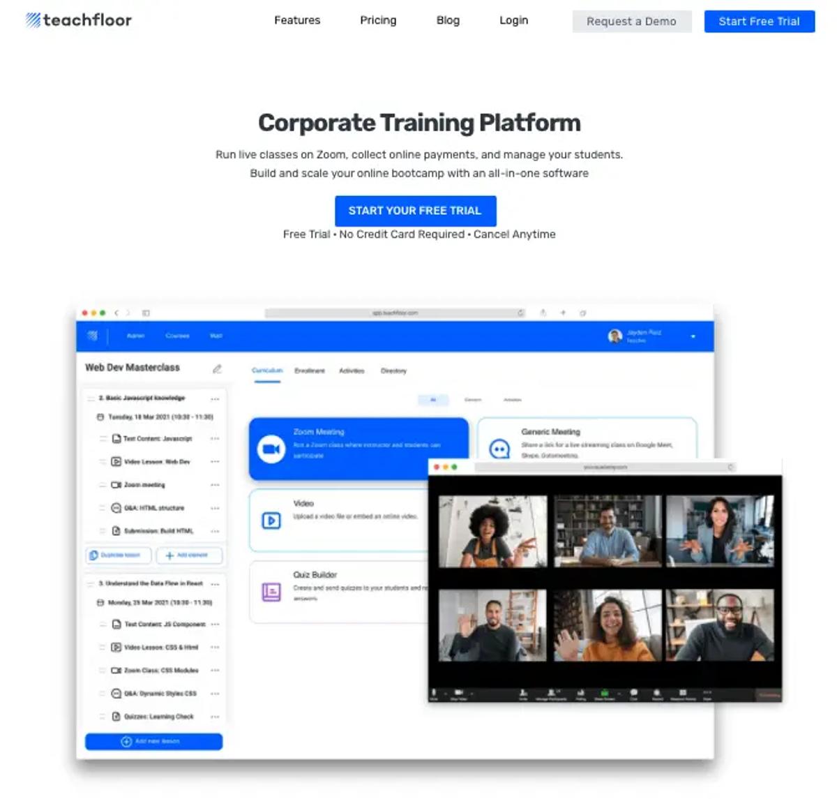 Teachfloor as the best corporate training platform for remote teams