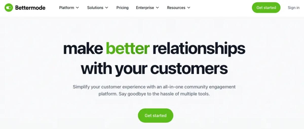 Bettermode as the best all-in-all platform alternatives to Facebook