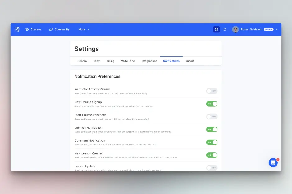 Notification Switcher