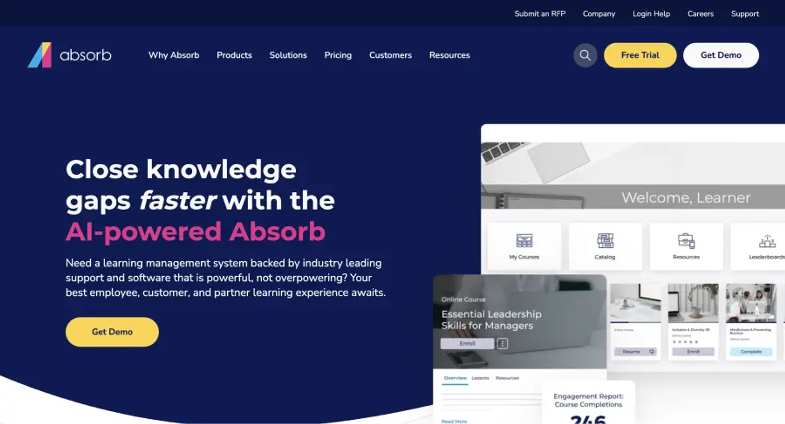 Absorb LMS: Blackboard Learn Alternative