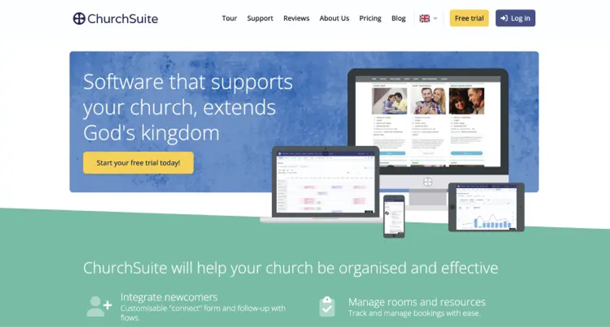ChurchSuite Church Management Software