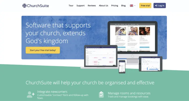 ChurchSuite Church Management Software