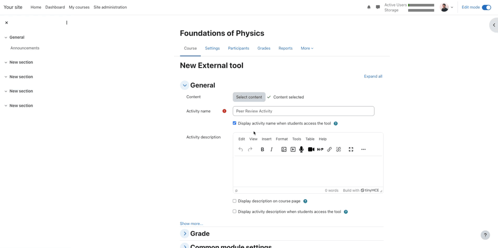 Teachfloor Integrates with Moodle via LTI