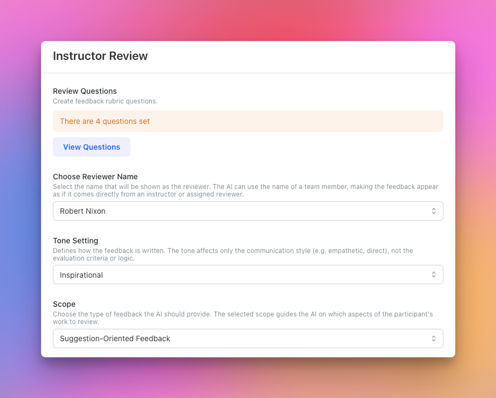 AI Review