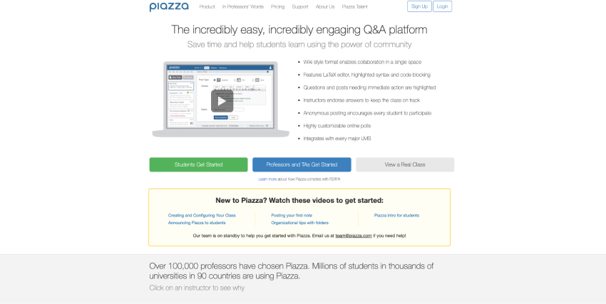 piazza community