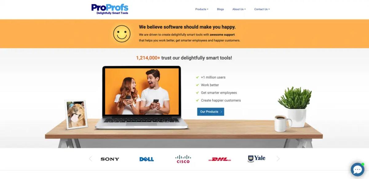 employee training tool ProProfs