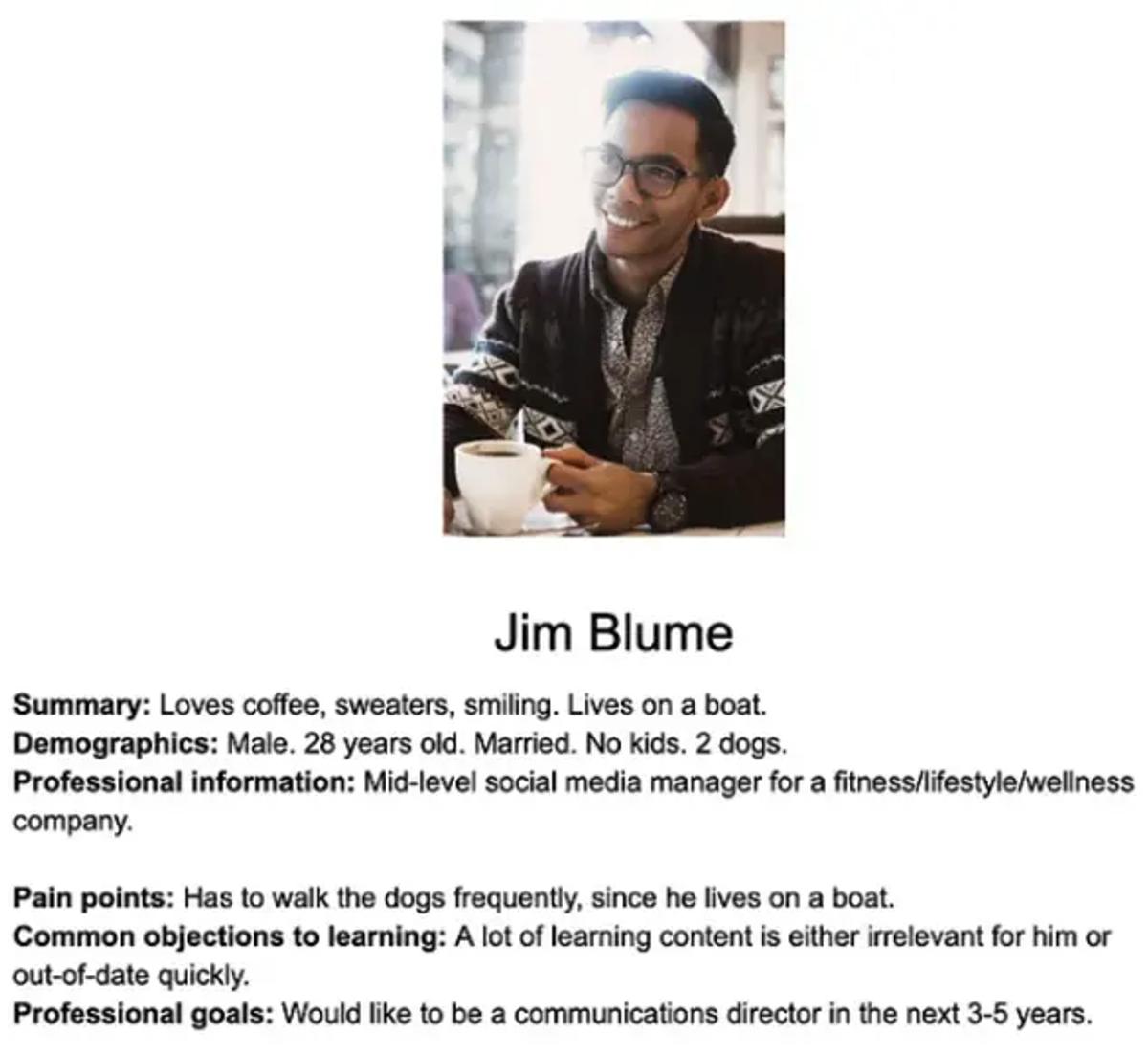 student profile
