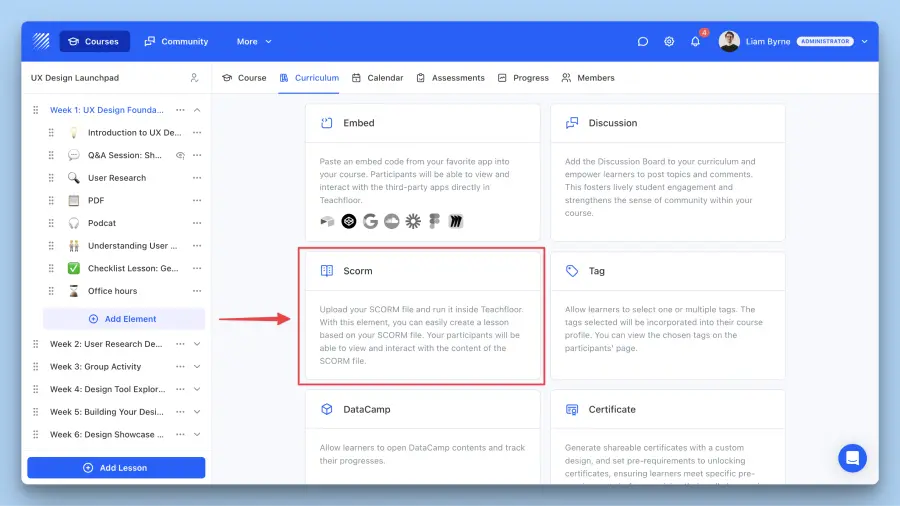create a SCORM File
