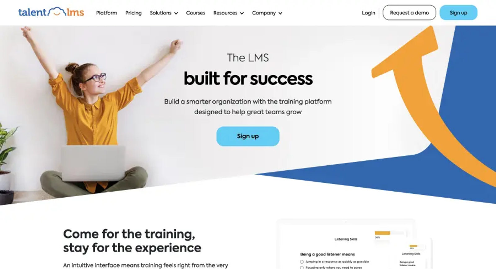 TalentLMS course dashboard interface