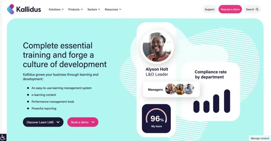 Kallidus: Best Retail LMS for All-in-One Employee Development