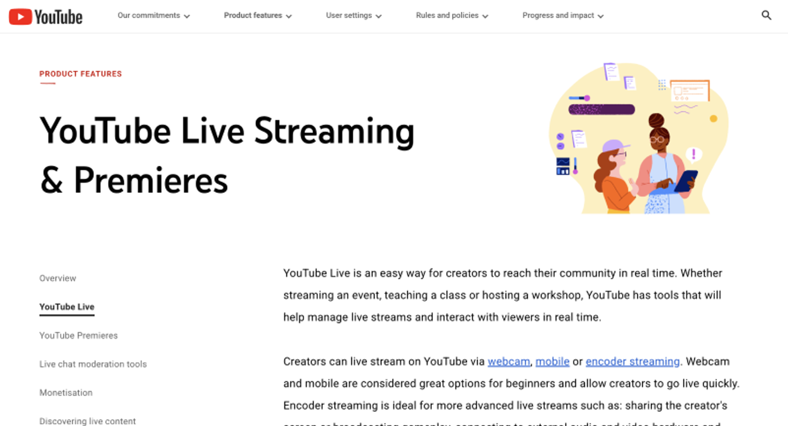 Youtube Live 