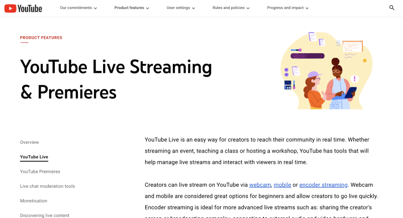 Youtube Live