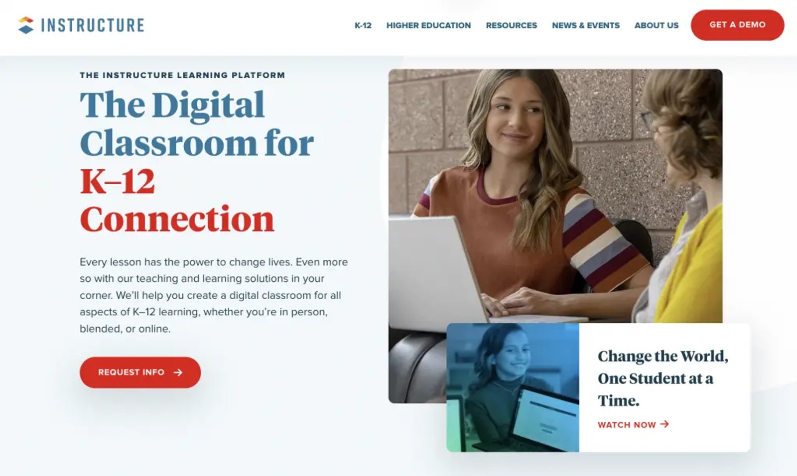 Canvas LMS course dashboard used by schools and universities