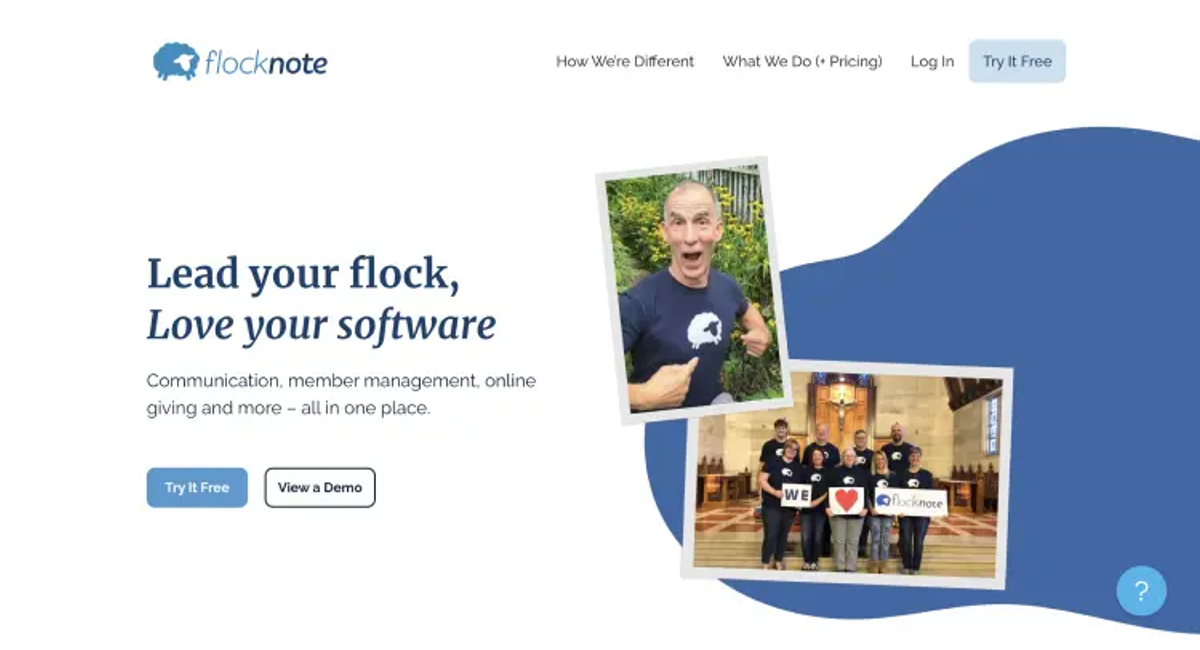 Flocknote Church Management Software