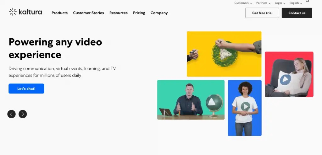 Kaltura video platform for student engagement